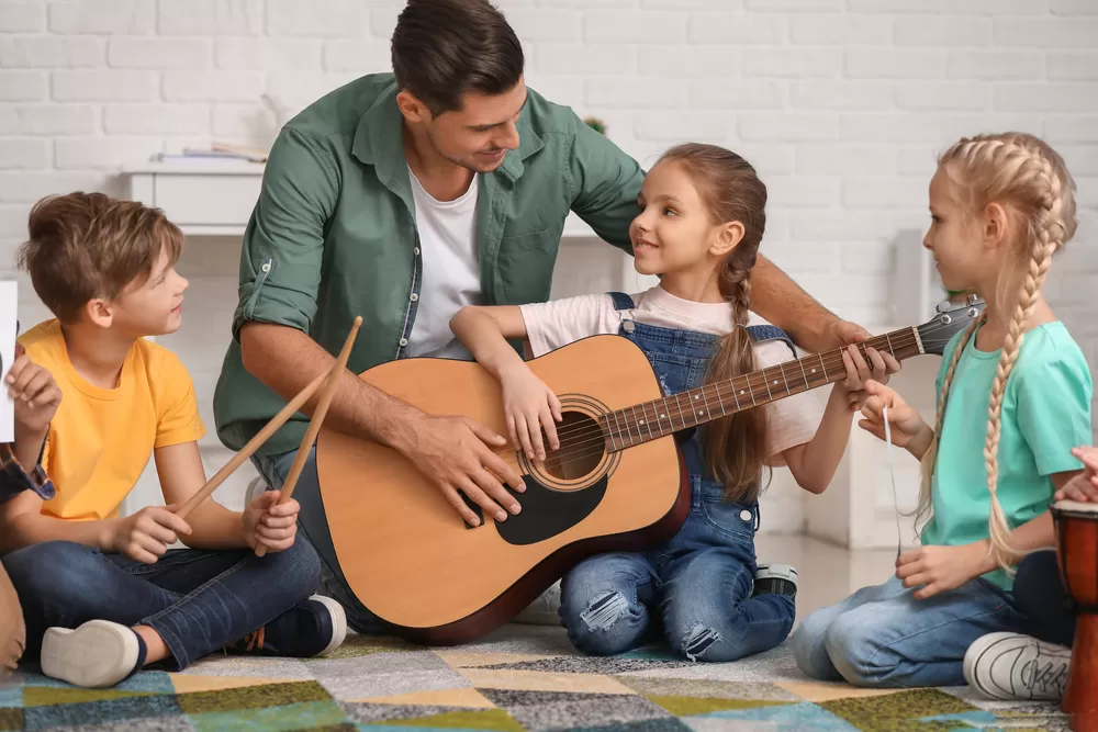 çocuk gitar workshop