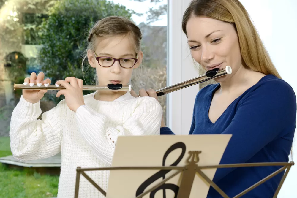 çocuk yan flüt workshop