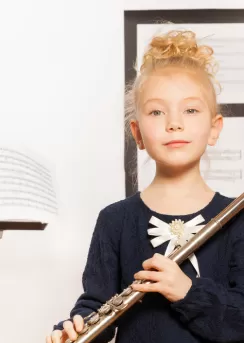 çocuklar için yan flüt dersi