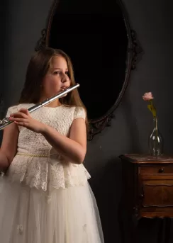 çocuklar için yan flüt eğitimi