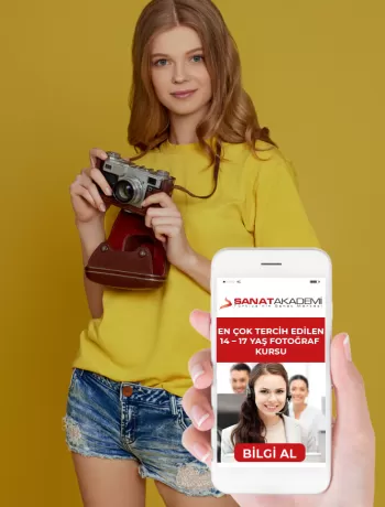 14 - 17 yaş fotoğrafçılık kursu