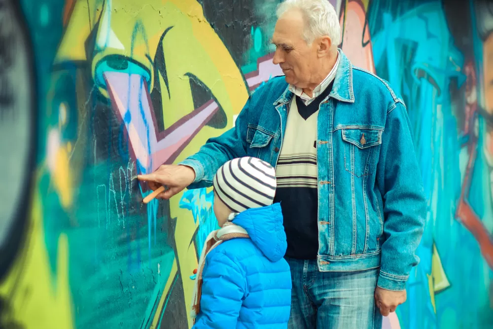 çocuk graffiti dersi