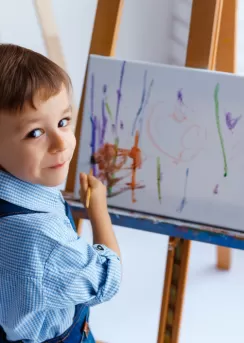 çocuklar için özel resim dersleri