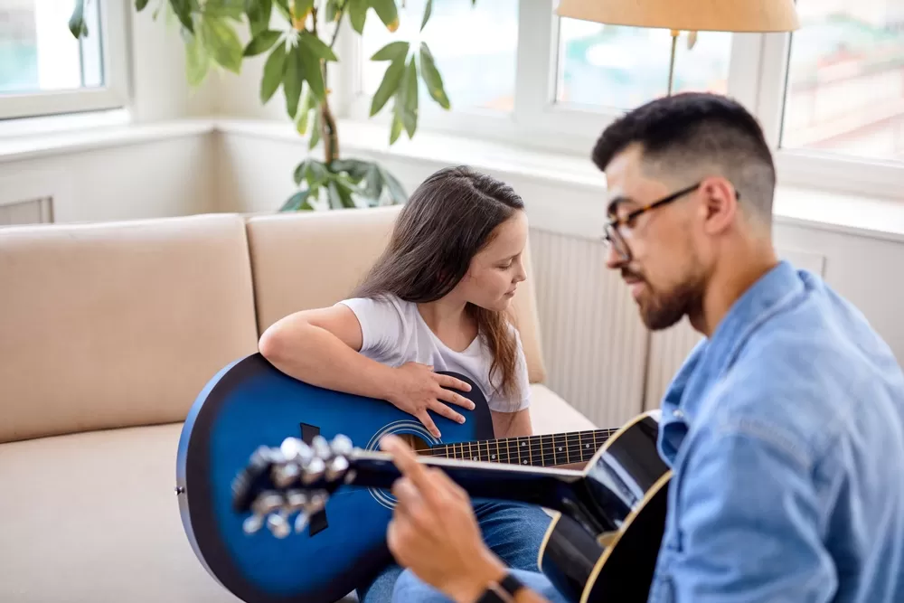 özel çocuk gitar workshop