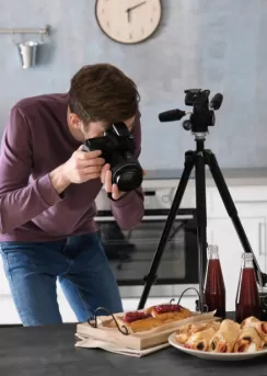 yemek fotoğraf çekimi