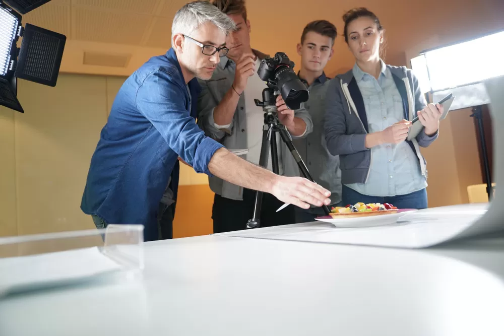 yemek fotoğraf çekimi