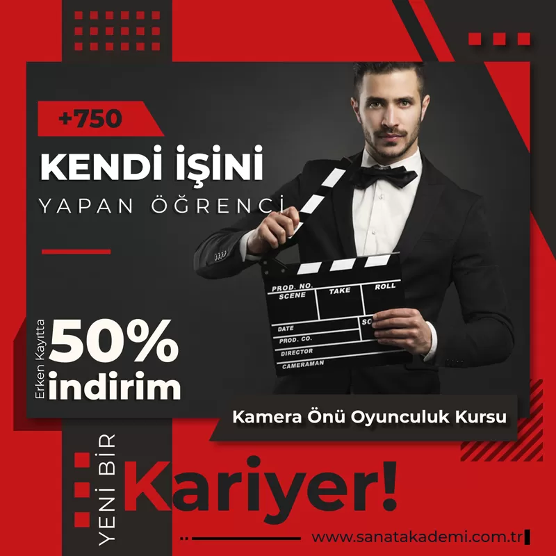 kamera önü oyunculuk kursu