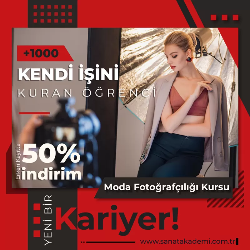 moda fotoğrafçılığı kursu