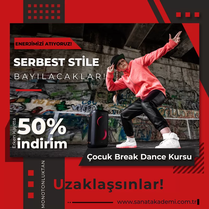 çocuk break dance kursu