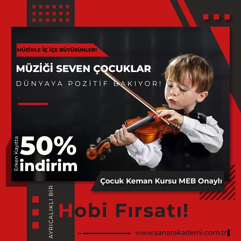 çocuk keman kursu meb onaylı