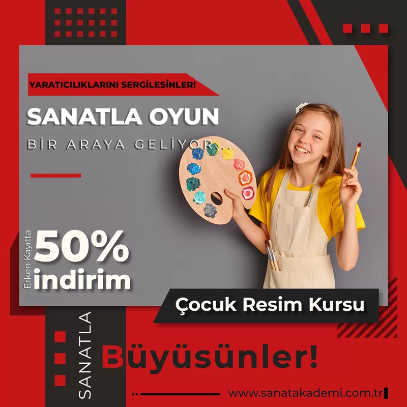 çocuk resim kursu