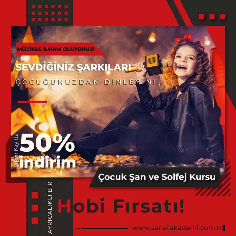 çocuk şan ve solfej kursu