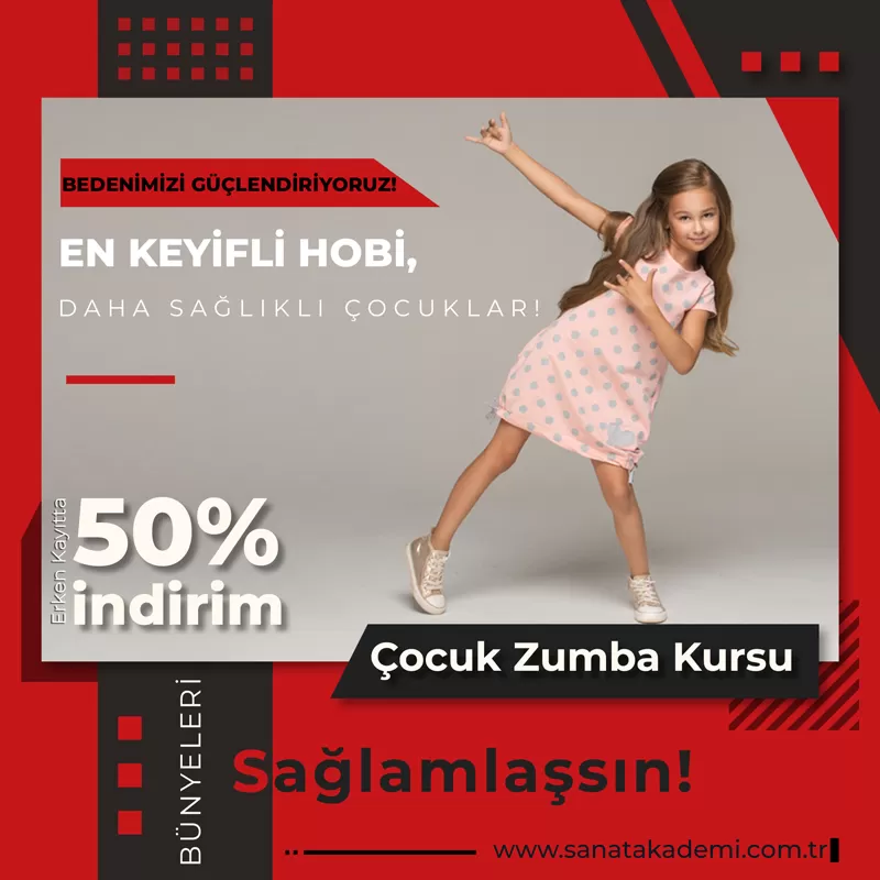 çocuk zumba kursu