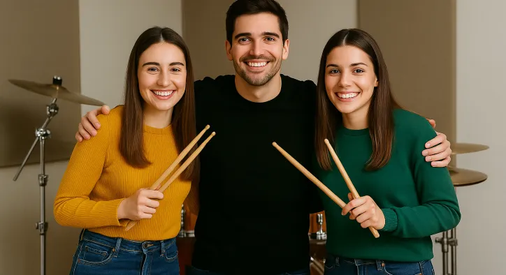 Arkadaş Grubunla Gel, Bateri Kursunda Özel Grup İndirimini Yakala!