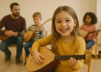 İstanbul Çocuk Bağlama Kursu: Minikler İçin Müzik Dolu Saatler
