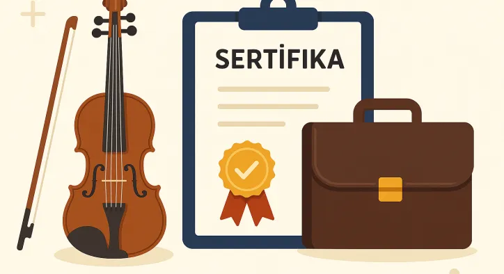 Keman Kursu Sertifikası Ne İşe Yarar? Geçerliliği ve Kariyer Fırsatları