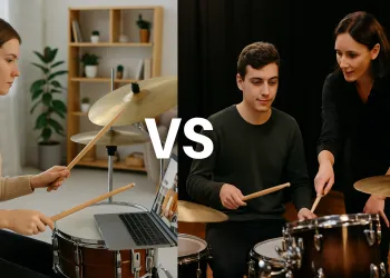 Online Bateri Kursu mu, Yüz Yüze Bateri Kursu mu? Hangisi Sizin İçin Daha İyi?