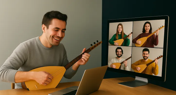 Online Grup Bağlama Kursu: Birlikte Öğren, Motive Kal!